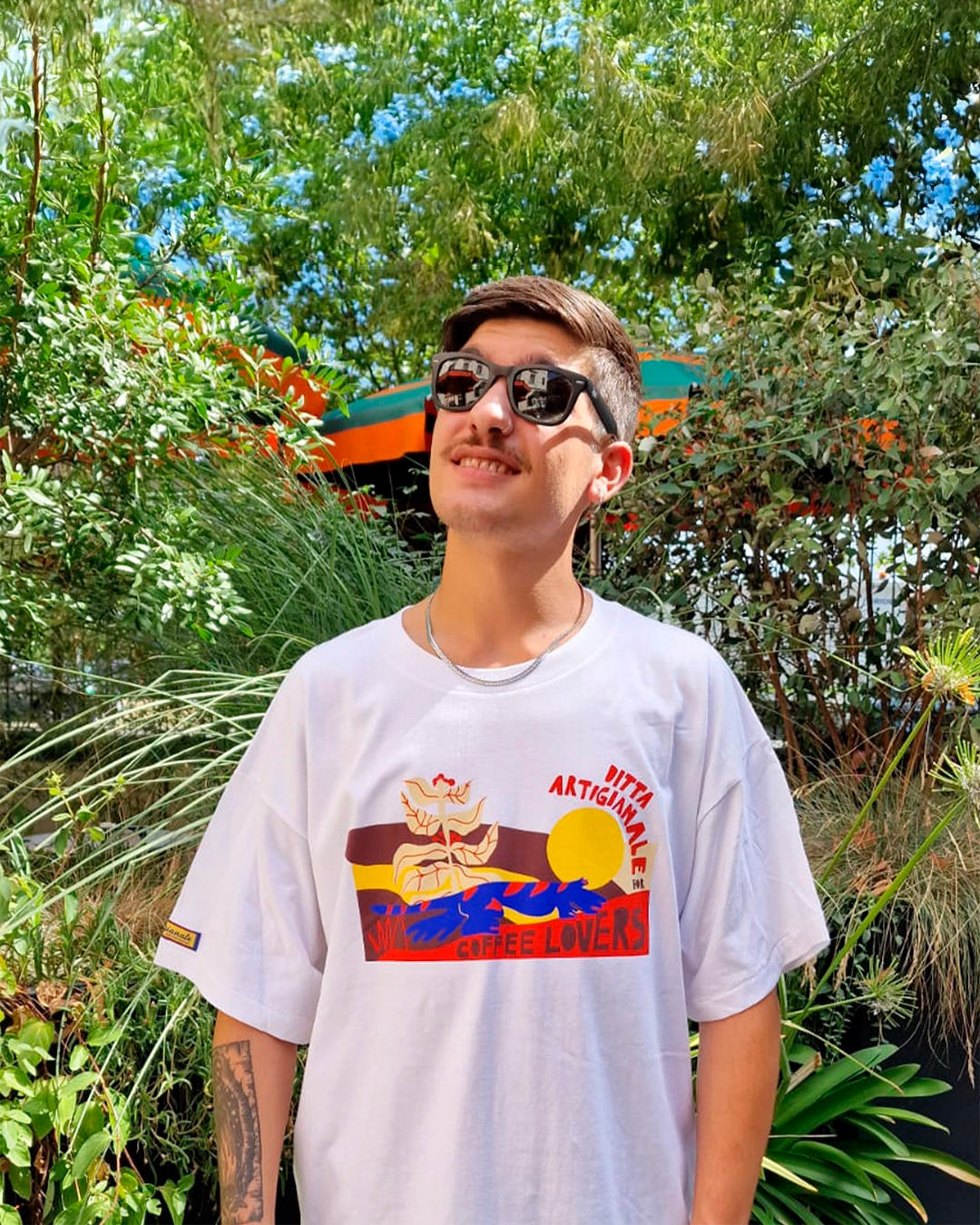 Coffee blue T-SHIRT - Unisex