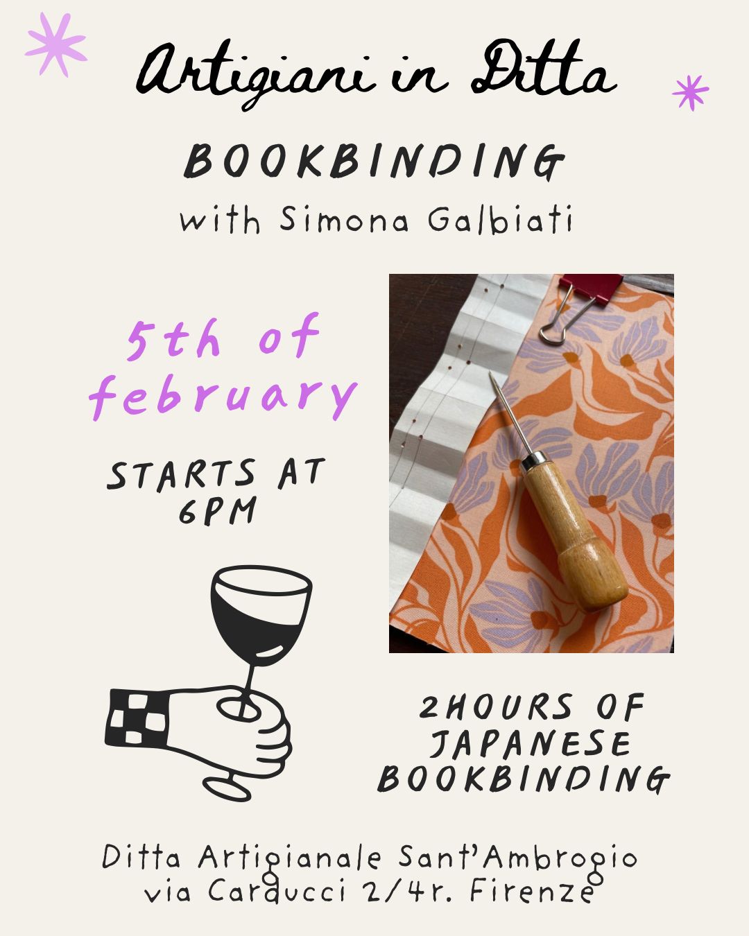 Artisans in Ditta - Japanese Bookbinding with Simona Galbiati